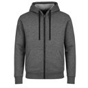 Charcoal (Classic) XXXL Men’s Fleece-Lined Full-Zip Hoodie (S-3XL)